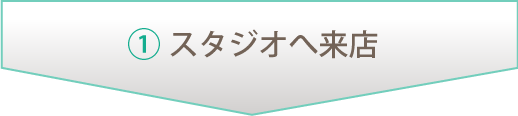 ①スタジオへ来店